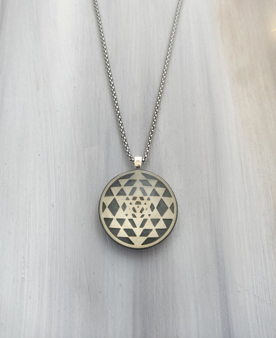 Silver Sri Yantra