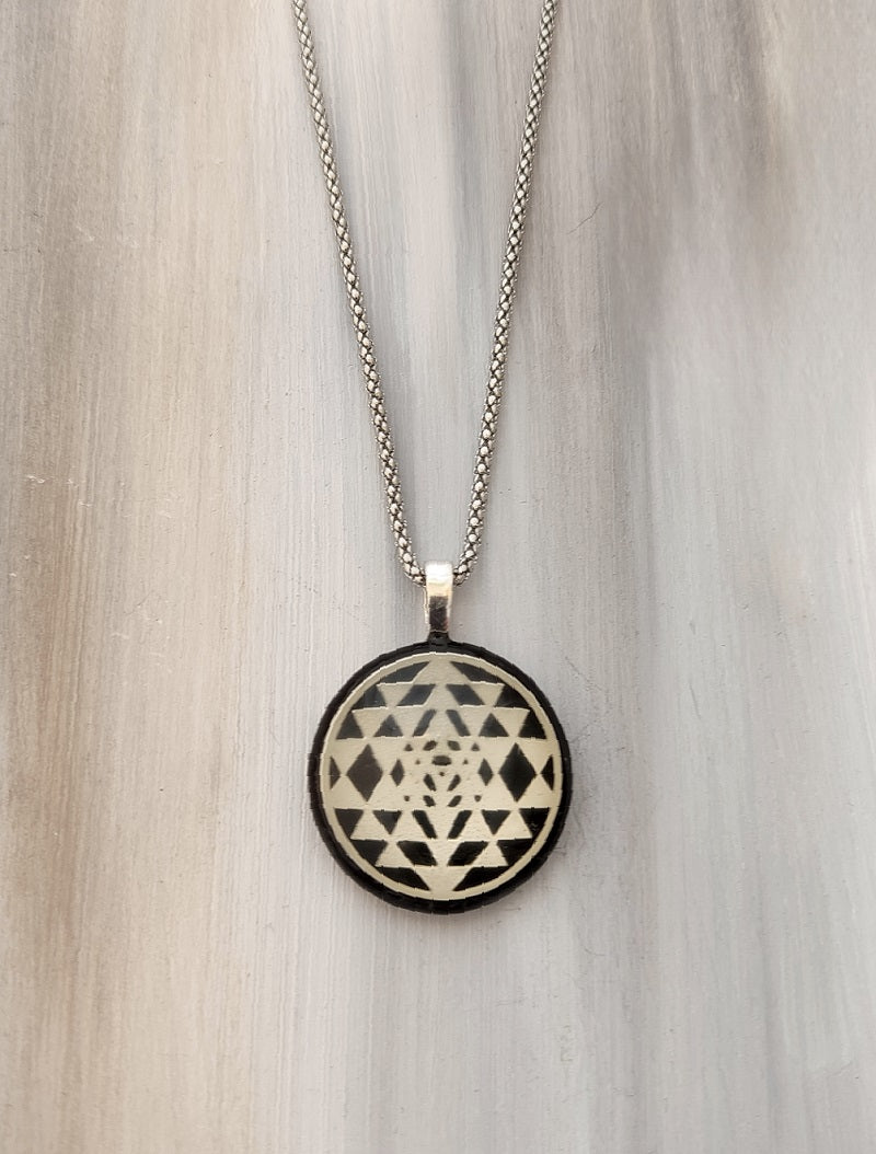 Silver Sri Yantra