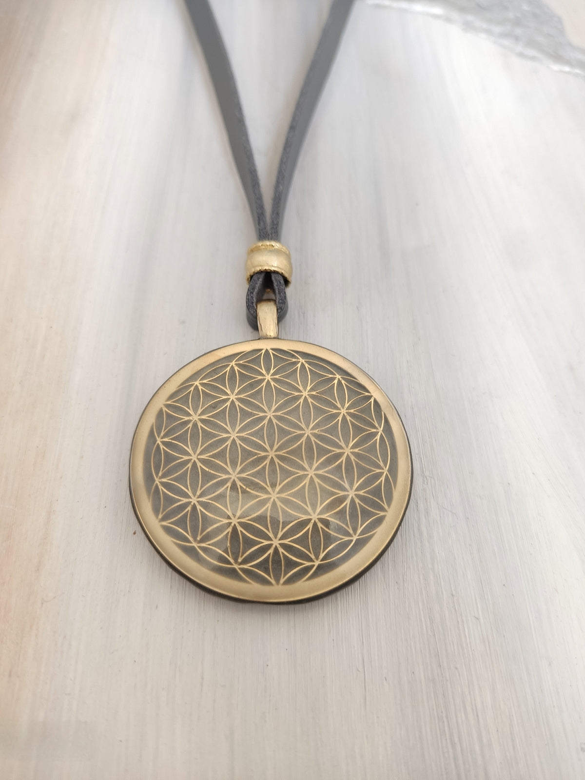 Large Flower of Life Orgonite Jewelery