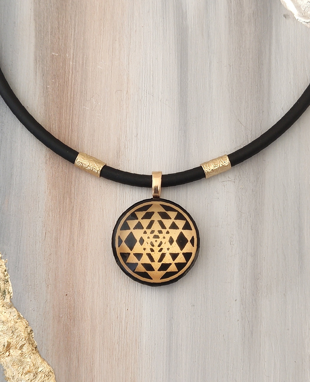 Sri  Yantra Orgonite Jewelry
