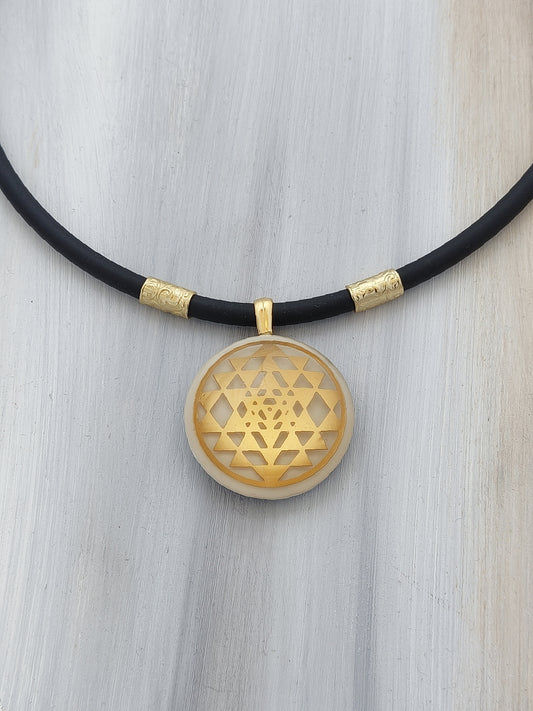 Sri  Yantra Orgonite Jewelry